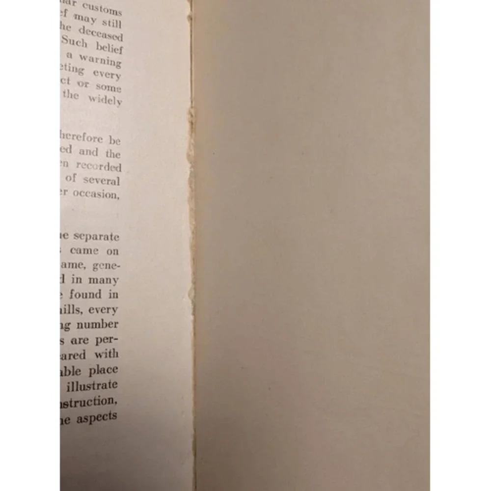 The Dead And The Living by Reidar Christiansen 1946 First Ed. Norwegian Folklore